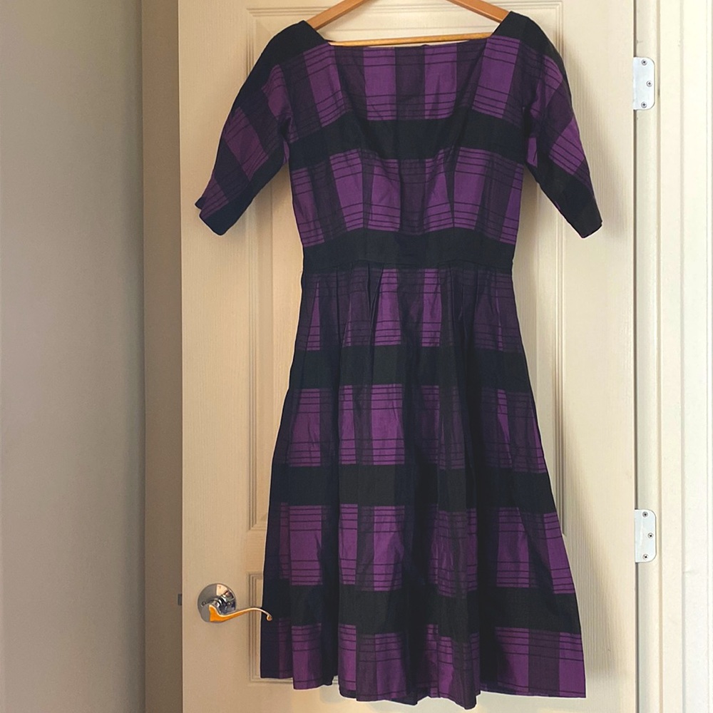 Vintage fit and flare dress